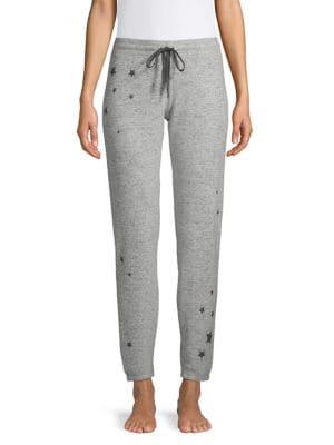 Pj Salvage Star Printed Drawstring Joggers
