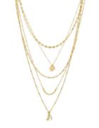 Lonna & Lilly Cubic Zirconia Multi-chain Necklace