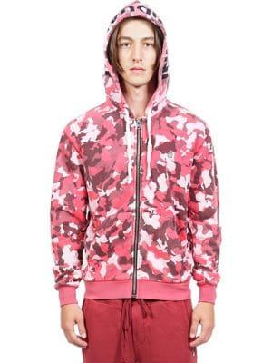 Cult Of Individuality Camo-print Cotton Sweater