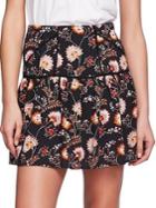 1.state Petal Leaf A-line Skirt