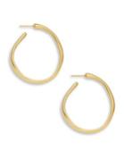 Uno De 50 Oblong Golden Hoops