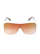 Vince Camuto 60mm Oversized Shield Sunglasses