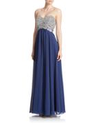 Decode 1.8 Embellished Strapless Gown