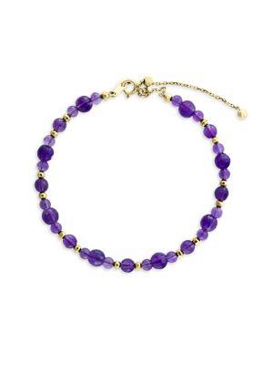 Effy 18k Yellow Gold Amethyst Bracelet