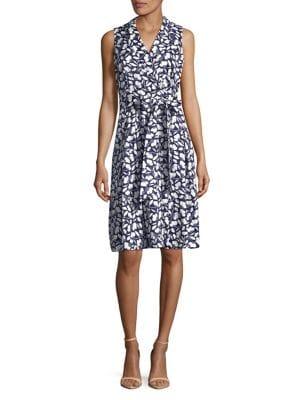 Anne Klein Floral Sleeveless Dress