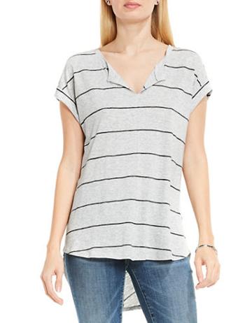Two By Vince Camuto V-neck Cotton-blend Top