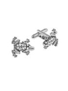 Lord Taylor Crystal-embellished Frog Cufflinks