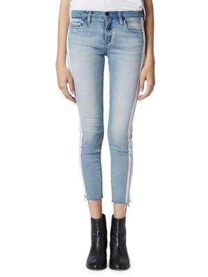 Blank Nyc Raw Hem Cropped Jeans