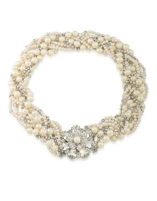 Carolee Floral Torsade Necklace