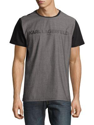 Karl Lagerfeld Paris Foil Logo Tee