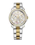Juicy Couture Ladies Pedigree Two Tone And Crystal Watch