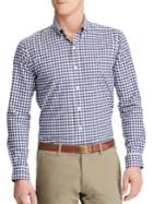 Polo Big And Tall Slim-fit Gingham Cotton Shirt