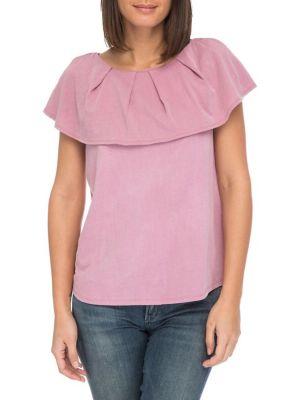 B Collection By Bobeau Marti Overlay Tee