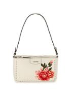 Calvin Klein Studded Leather Shoulder Bag