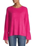 Lord & Taylor Bell-sleeve Drop-shoulder Top