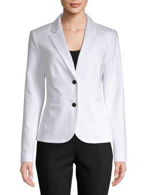 Calvin Klein Notch Lapel Stretch Jacket