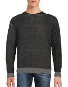 Selected Homme Crewneck Marled Knit Sweater