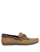 Geox Snake Suede Boat Shoes