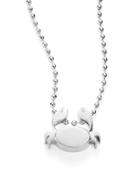 Alex Woo Sterling Silver Cancer Icon Necklace
