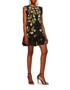 Cynthia Rowley Floral Oversized Shift Dress