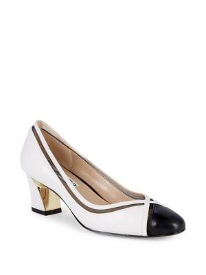 Karl Lagerfeld Paris Classic Almond-toe Pumps