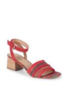 Nic+zoe Zaria Canvas Ankle-strap Sandals