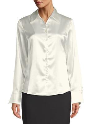 Nipon Boutique Classic Long-sleeve Blouse