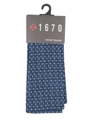 Lord Taylor Mixed-print Cotton Pocket Square