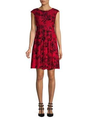 Gabby Skye Floral Shift Dress