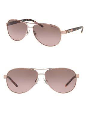 Ralph Lauren 59mm Aviator Sunglasses