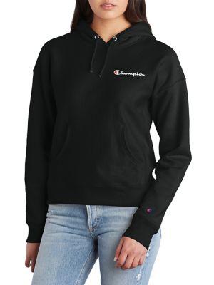 Champion Reverse Weave? Left Chest Script Pullover Hoodie