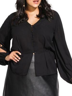 City Chic Plus Miss Thing Top