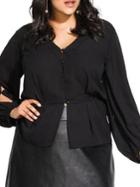 City Chic Plus Miss Thing Top