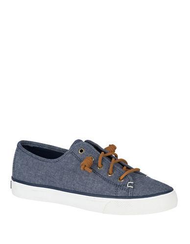 Sperry Seacoast Linen Chambray Sneakers