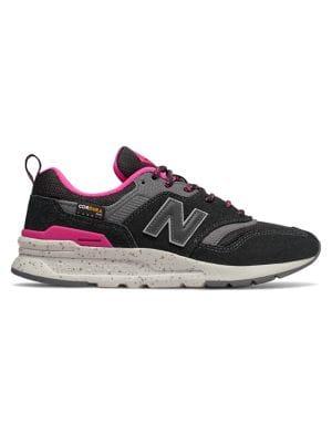 New Balance Logo Round Toe Low-top Sneakers