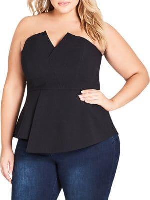 City Chic Plus Origami Corset