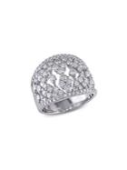 Sonatina Vintage 18k White Gold & Diamond Ring