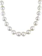 Sonatina 14k Yellow Gold & 9-11mm White Natural-shaped Pearl Necklace