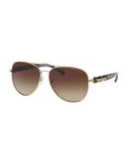Michael Kors 58mm Pandora Aviator Sunglasses