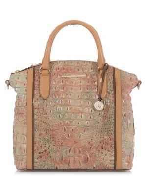 Brahmin Large Duxbury Amal Leather Satchel