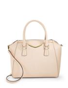 Calvin Klein Saffiano Leather Shoulder Bag