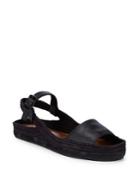 Imnyc Isaac Mizrahi Sandra Leather Espadrilles