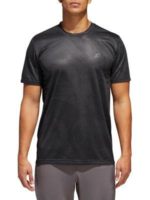 Adidas Q2 Slim-fit Printed Tee