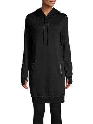 Marc New York Performance Hooded Sweater Dress