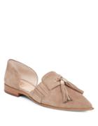 Vince Camuto Hollina Dorsay Leather Flats