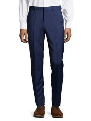 Hugo Boss Griffin-bold Slim-fit Wool Pants