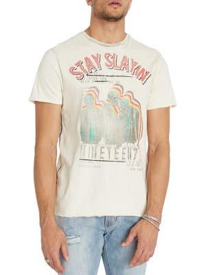 Buffalo David Bitton Towai Graphic Cotton Tee