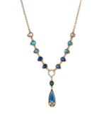 Carolee Pacific Gala Crystal Frontal Necklace