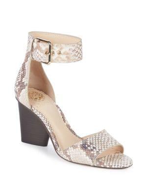 Vince Camuto Driton Ankle-strap Leather Sandals