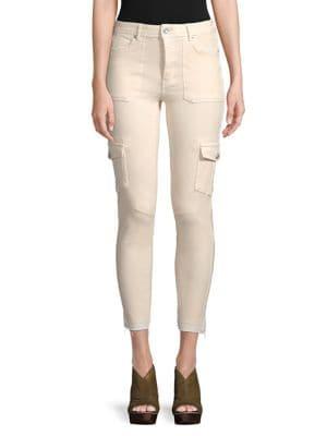 Free People Skinny Cargo Jeans